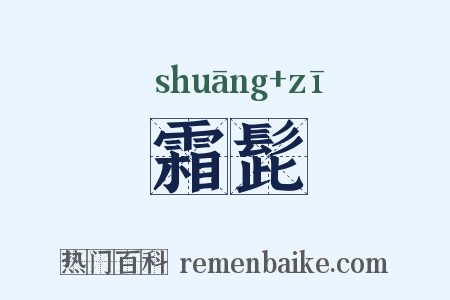 霜髭是什么意思的图片